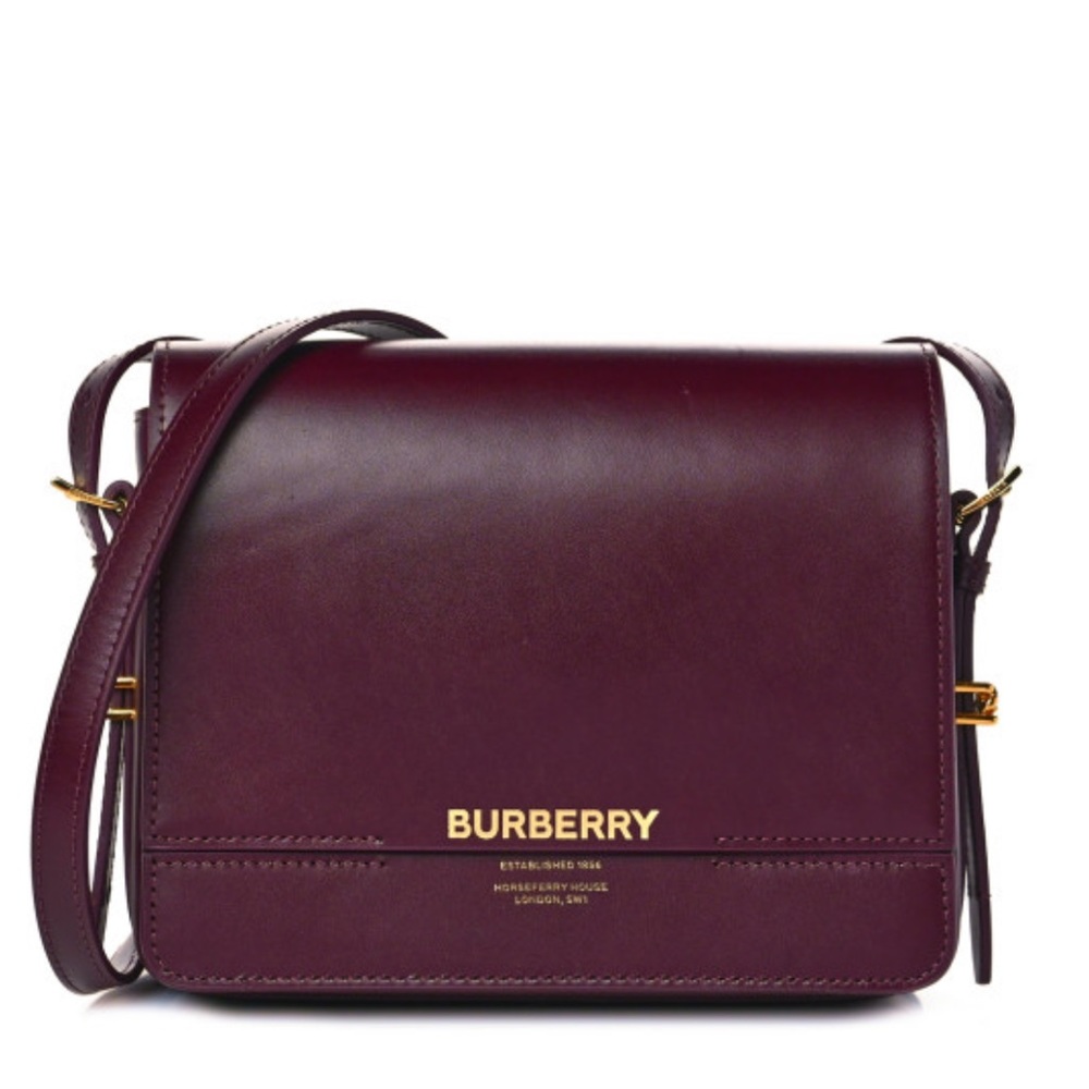 Burberry Burgundy Grace Bag